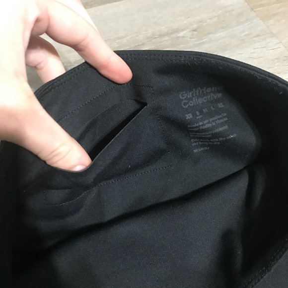 Girlfriend Collective Black High Waisted Active Lounge Leggings Size Small S - Picture 4 of 6